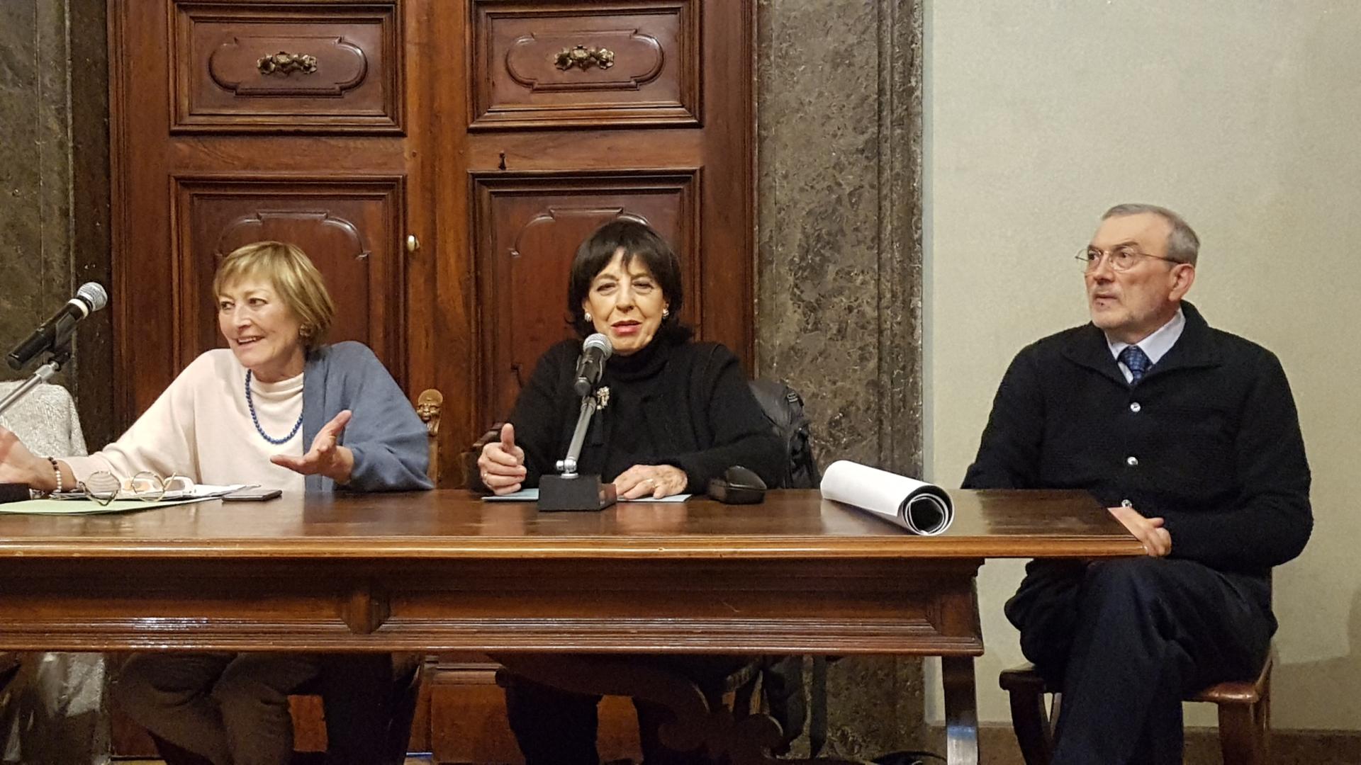 Presentazione del concerto di Pasqua su Rai Uno a Palazzo Donini