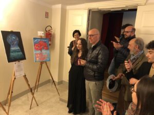 Inaugurazione mostra di Maria francesca Lazzari