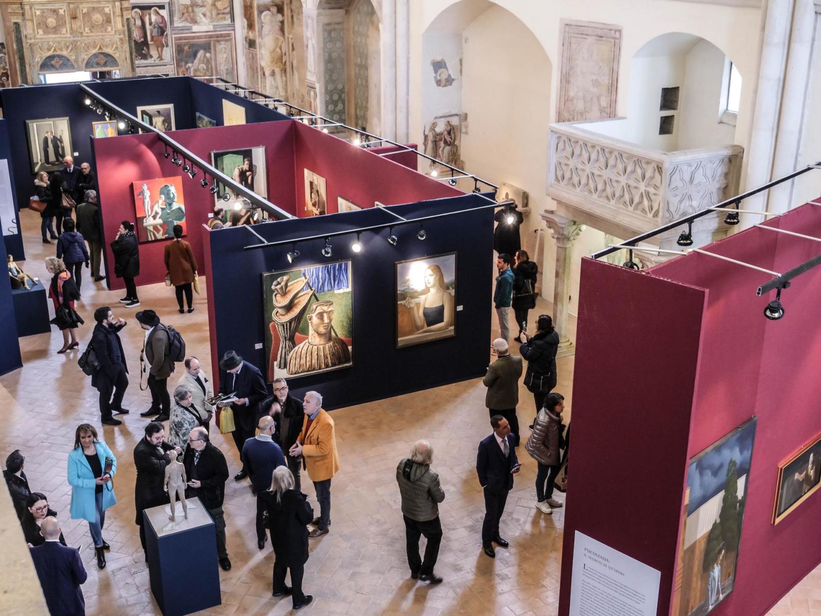nella foto un'immagine della mostra la stanza segreta