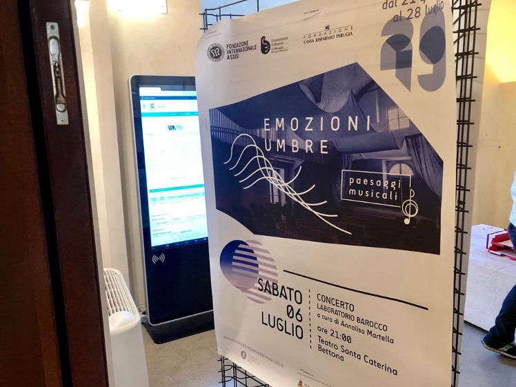 locandina Emozioni Umbre Paesaggi Musicali 2019