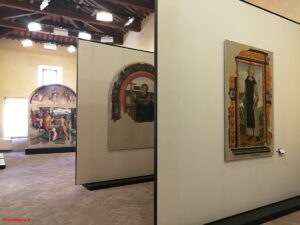 Palazzo Trinci, uno scorcio della Pinacoteca Comunale