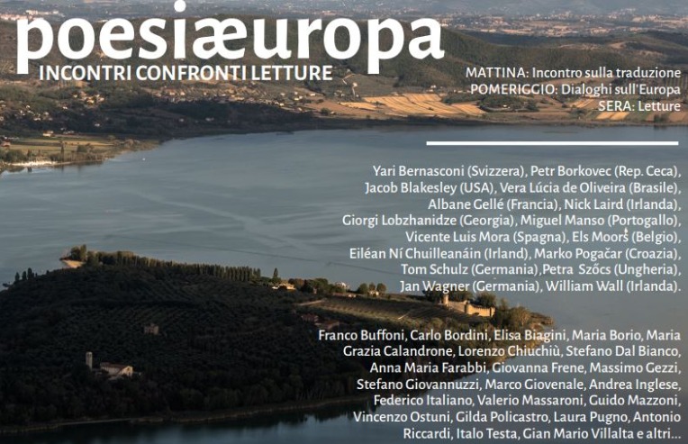 locandina poesia e cultura 2019 a Isola Polvese