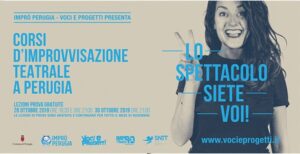 A Perugia ripartono i Corsi di improvvisazione teatrale