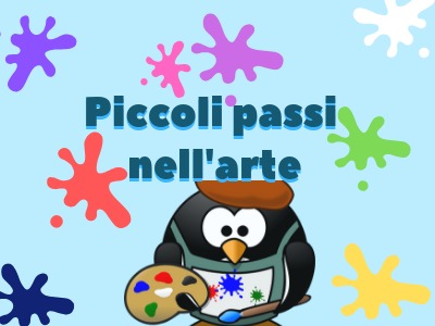 locandina Piccoli passi nell'arte alla biblioteca villa urbani