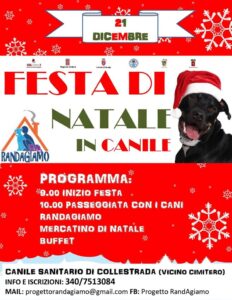 Festa di Natale al canile