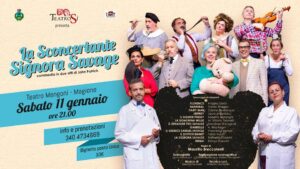 Magione, sabato 11 gennaio in scena “La Sconcertante Signora Savage“