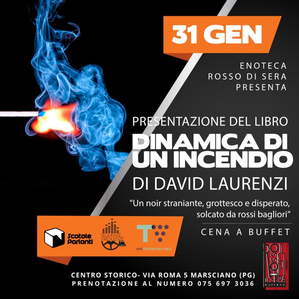 Marsciano, presentazione del libro Dinamiche di un incendio