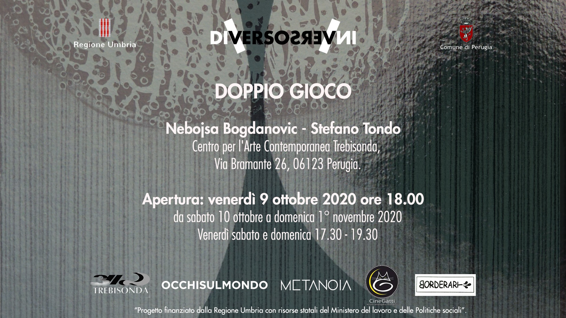 Doppio Gioco locandina mostra