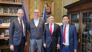 Deruta e Shanghai, la ceramica che unisce mondi