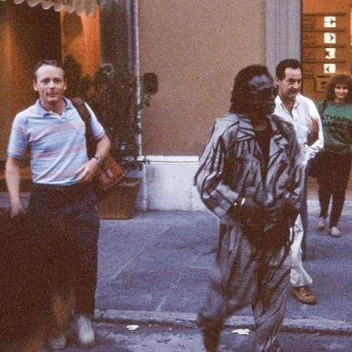 Alberto con Miles Davis