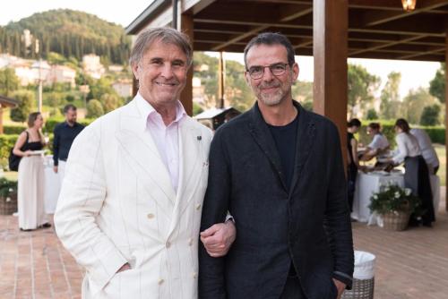 Brunello Cucinelli e Nino Marino