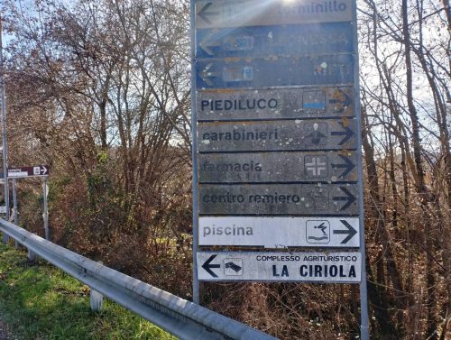 Degrado segnaletica 2