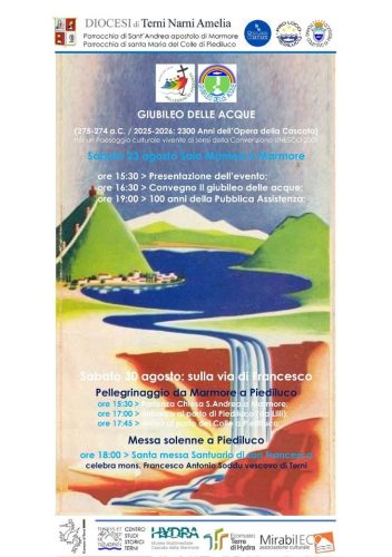 Giubileo delle acque locandina