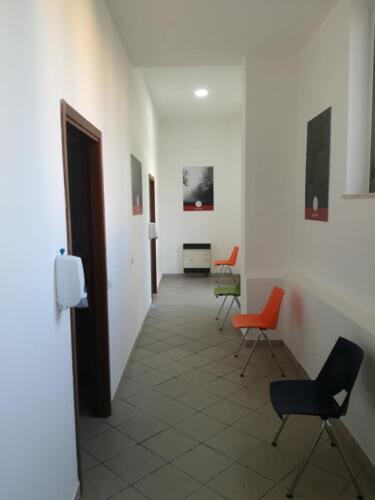 Gli uffici dell' associazione a Ponte San Giovanni