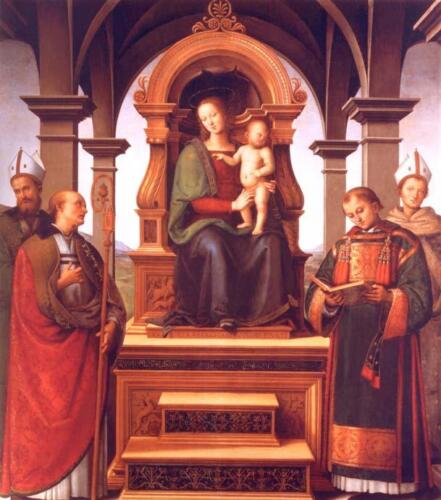 La Madonna con i santi Costanzo, Ercolano - Perugino - httpsantiebeati.it Pubblico dominio, httpscommons.wikimedia.orgwindex.phpcurid=3061250