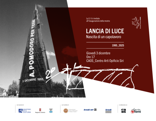 Mostra Lancia di luce invito