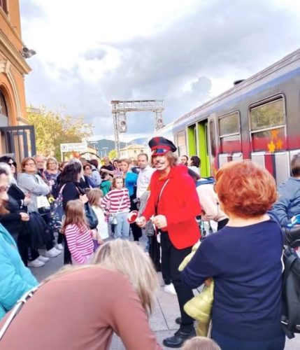 Stazione di Marmore Stefano de Majo capotreno